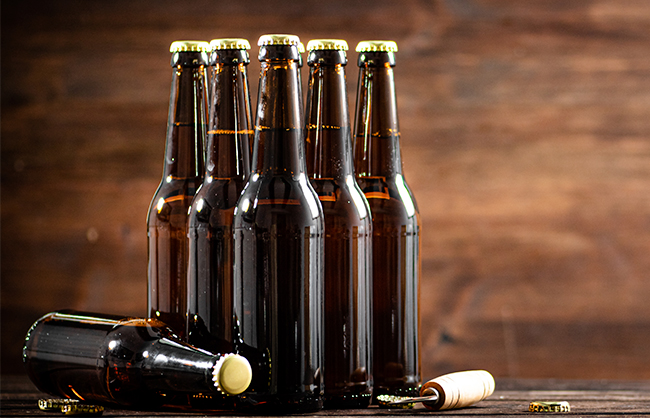 botellas para cerveza
